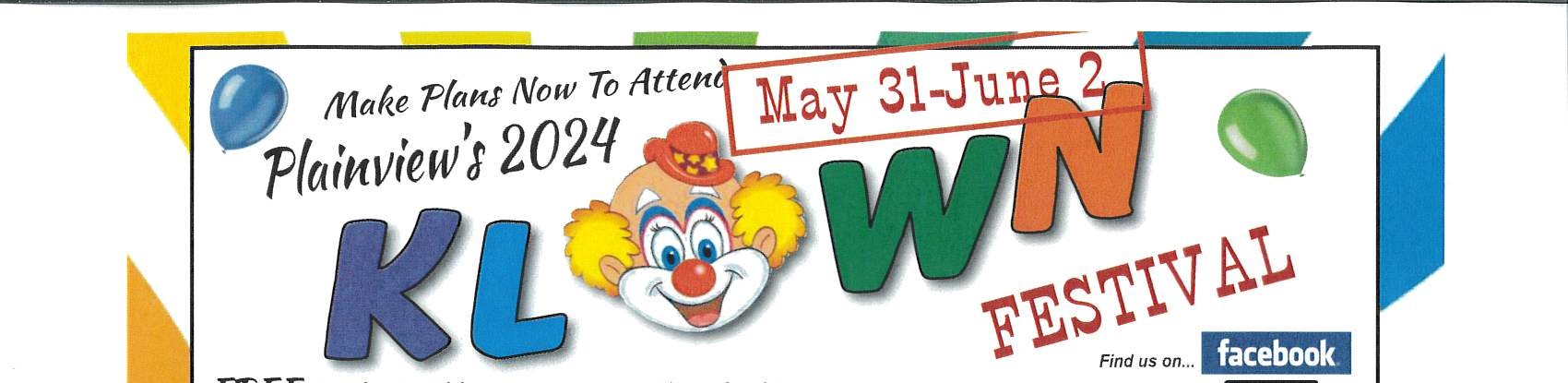 Klown Days - May 31, June 1-2, 2024